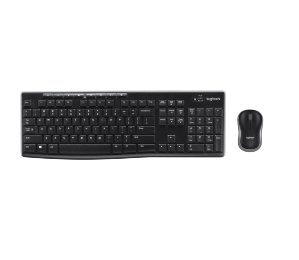 Logitech MK270R 2.4Ghz Wireless Desktop Mouse and Keyboard Combo - Computer Accessories