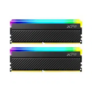 Adata XPG Spectrix D45G RGB 16GB 2 x 8GB DDR4 3600MHz CL18  AX4U36008G18I-DCBKD45G Memory Kit Black - Desktop Memory