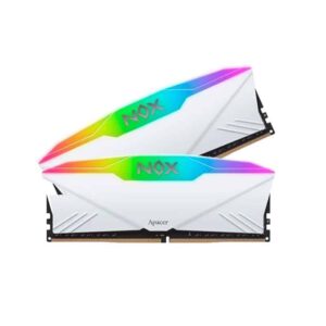 Apacer NOX RGB 16GB 8GX2 DDR4 3200MHZ Memory Module White - Desktop Memory