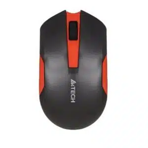 A4TECH G3-200N Wireless Mouse Black Red - Computer Accessories