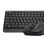 A4Tech FG1112 2.4G Compact Desktop Set Keyboard and Mouse FGK10 & GF10 Combo Black