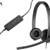 Logitech H570E USB Noise Cancelling Headset - Computer Accessories