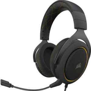 Corsair HS60 PRO Sorround Sound Gaming Headset - Yellow - Computer Accessories