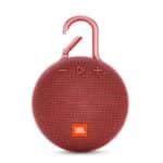 JBL Clip 3 Portable Waterproof Wireless Bluetooth Speaker - Red