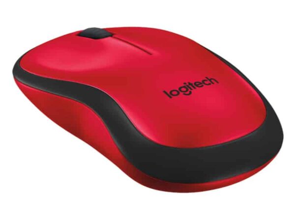 Logitech M221 Wireless Silent Mouse (Red) - Computer Accessories