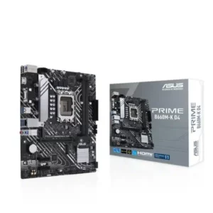 Asus Prime B660M-K D4 LGA1700 Intel 12th Gen mATX Motherboard - Intel Motherboards