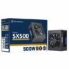 SilverStone ESSENTIAL 500W 80 Plus Gold Full Modular SST-ET500-MG - Power Sources