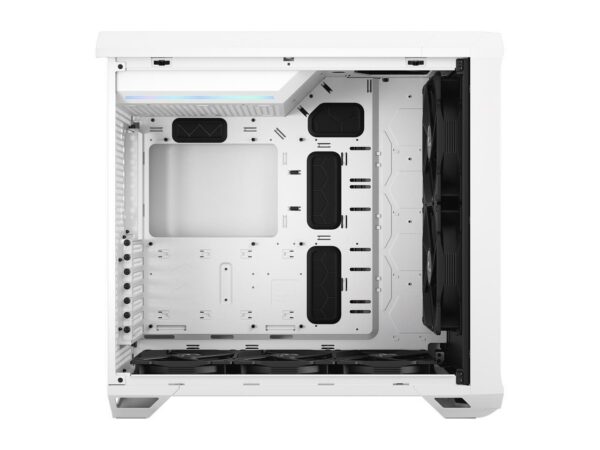 Fractal Design Torrent White E-ATX Dark Tempered Glass Window High-Airflow Computer Case FD-C-TOR1A-03 - Chassis