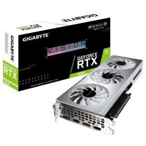 GIGABYTE GeForce RTX 3060 VISION OC 12G 3 x WINDFORCE Fans12GB 192-bit GDDR6 GV-N3060VISION OC-12GD Video Card - BTZ Flash Deals