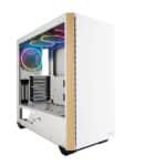 InWin 216 Mid Tower PC Case with 3x Jupiter ARGB Fans White