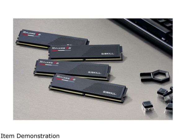 G.SKILL Ripjaws S5 Series 32GB 2 x 16GB | 64GB 2x32 DDR5 5600 CL36 Intel XMP 3.0 Desktop Memory Black - Desktop Memory