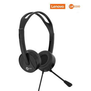 Lenovo Lecoo HT106 3.5MM Wired Headset Black/Pink/Blue - BTZ Flash Deals