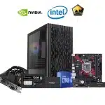 ASHA Intel Core i3 12100F/16GB/480GB/RX 6600 Performance Editing & Gaming System Unit