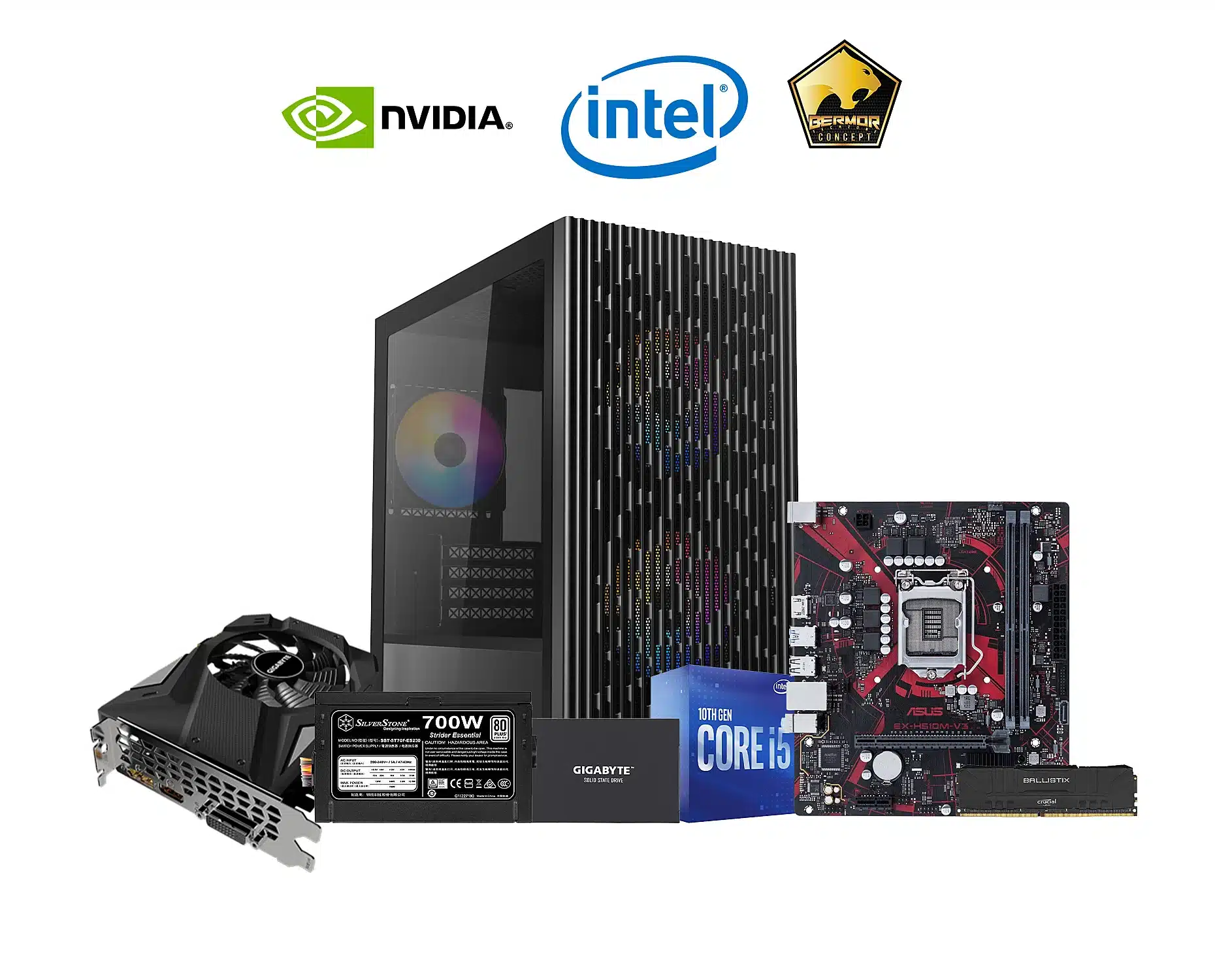 Neo-PC Pack Gaming AMD Athlon 3000G/16GB/1TB + 480G SSD + Monitor