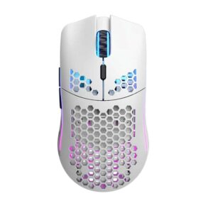 Glorious Model O Wireless RGB 69G Gaming Mouse Matte White - Computer Accessories