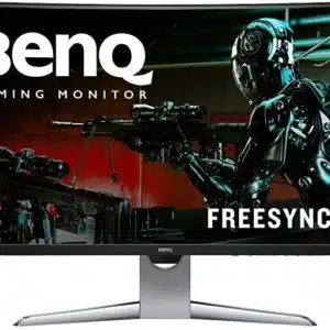 BenQ EX3203R 31.5" VA Panel, 2560x1440 2K QHD, 144Hz, 4ms, 8-Bit Curved Gaming Monitor HDR FreeSync Premium Pro - Monitors