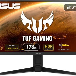 ASUS TUF VG27AQL1A 27" 2560 x 1440 IPS 170Hz 2K 1MS Gaming Monitor - Monitors