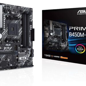 ASUS PRIME B450M-A II AMD B450 Micro ATX DDR4 Motherboard - AMD Motherboards