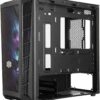 Cooler Master MasterBox MB311L ARGB Airflow Micro-ATX Tower with Dual ARGB Fans - Chassis