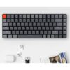 Keychron K3 Red Switch Ultra Slim 84 Keys RGB Hot-Swappable Low Profile Optical Wireless & Wired Mechanical Keyboard - Computer Accessories