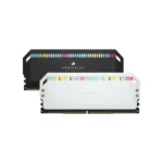 Corsair Dominator Platinum RGB 32GB 2 x 16GB DDR5 5600 | 6000 CL36 Intel XMP 3.0 Desktop Memory Black | White