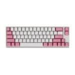 Leopold FC660M PD Light Pink - Cherry Red, PBT Double Shot Key Cap, Mini Size Mechanical Keyboard