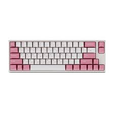 Leopold FC660M PD Light Pink - Cherry Red, PBT Double Shot Key Cap, Mini Size Mechanical Keyboard - Keyboards