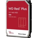 Western Digital Red Plus 14TB NAS Internal Hard Drive WD-140EFGX SATA 3.0 5400 RPM Class, SATA 6 Gb/s