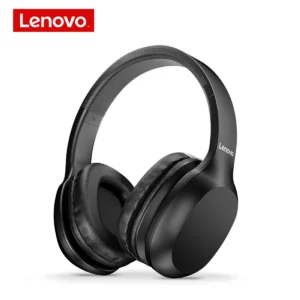 Lenovo HD100 Wireless BT Headset BT5.0 Noise-Cancelling Stereo Headphone Black - Audio Gears and Accessories