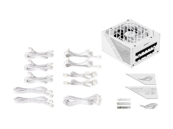 ASUS ROG STRIX 850W 80 PLUS Gold Certification, Fully Modular Cables White Power Supply - Power Sources