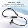 Lenovo HE05 Neckband Magnetic Bluetooth Headset Black - Audio Gears and Accessories