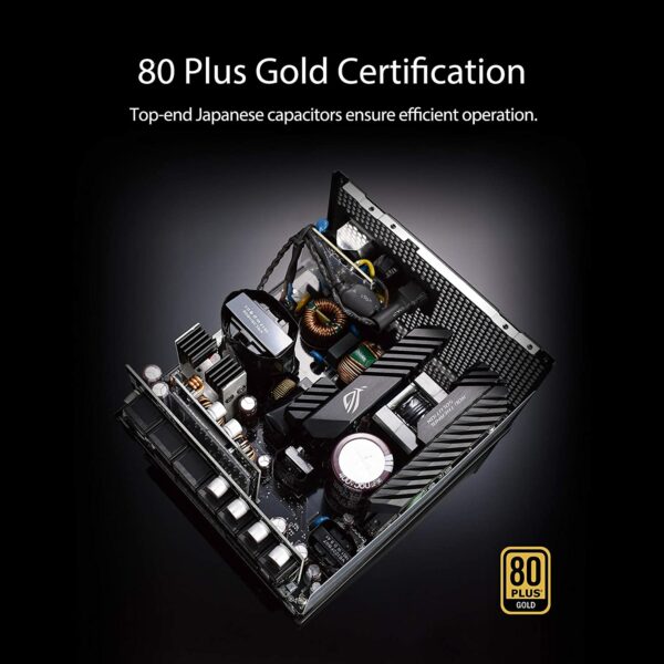 ASUS ROG STRIX 850W 80 PLUS Gold Certification, Fully Modular Cables Black Power Supply - BTZ Flash Deals