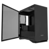 DarkFlash DLM22 Black mATX Door Opening Tempered Glass Side Panel Computer Case - Chassis