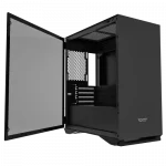 DarkFlash DLM22 Black mATX Door Opening Tempered Glass Side Panel Computer Case