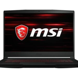 MSI GF63 Thin 10SC-809PH 15.6" FHD 144Hz/i5-10500H/8GB RAM/512GB PCIe SSD/GTX 1650/Windows 10 Black Gaming Laptop - LAPTOP