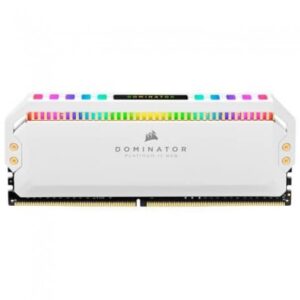 Corsair Dominator Platinum RGB 16GB (2 x 8GB) DDR4 DRAM 3600MHz C18 Memory Kit White - Desktop Memory
