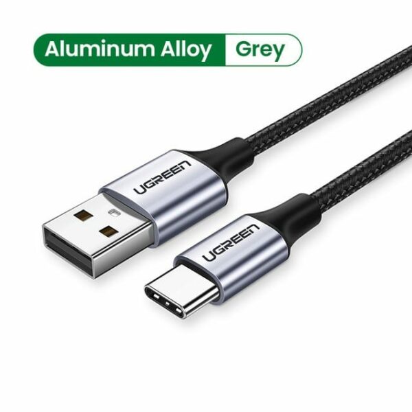 UGREEN US288 USB-A to USB-C Cable Nickel Plating Aluminum Braid - Cables/Adapter