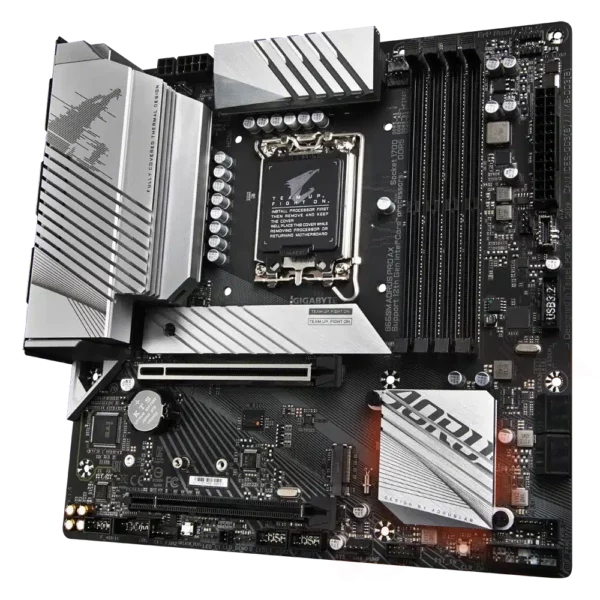 Gigabyte B660M Aorus Pro AX Intel LGA 1700 Motherboard - Intel Motherboards