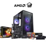 RAVAGE AMD Ryzen 5 4600G/8GB | 16GB/480GB High Performance Editing & Gaming APU System Unit