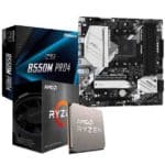 AMD Ryzen 5 5600G+Asrock B550M Pro 4 Processor Motherboard Bundle