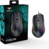 AULA F805 with Side Buttons 6400 DPI Wired RGB Gaming Mouse - Computer Accessories