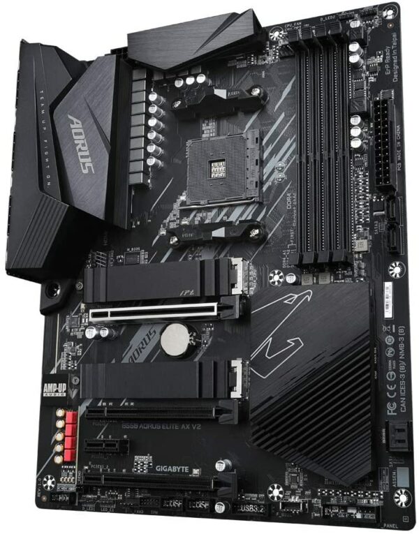 GIGABYTE B550 AORUS Elite AX V2 WIFI Gaming Motherboard - AMD Motherboards