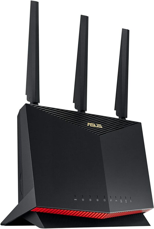 ASUS AX5700 WiFi 6 Gaming Router RT-AX86U Dual Band Gigabit Wireless Internet Router - Networking Materials