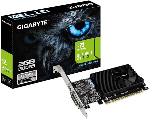 Gigabyte GeForce GT 730 2GB Graphic Cards GV-N730D5-2GL Bermor