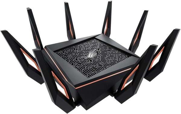 ASUS ROG Rapture WiFi 6 Gaming Router GT-AX11000 Tri-Band 10 Gigabit Wireless Router - Networking Materials