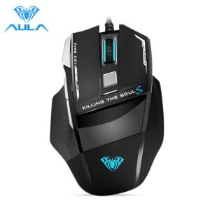 Aula S12 Programmable 7 Buttons Wired Gaming Mouse - BTZ Flash Deals