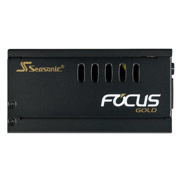 Seasonic Focus SGX 650W 80+ SFX Gold Full-Modular Power Supply SSR-650SGX
 	COMPACT SIZE: 125 mm (L) x 125 mm (W) x 63.5 mm (H).
 	FULL MODULAR: Use only the cables you need to reduce clutter to maximize airflow for a better ventilated system.
 	80 PLUS GOLD: Less energy gets wasted during power conversion; Cut down your electricity usage and be Eco-Friendly.
 	PREMIUM HYBRID FAN CONTROL: Unsurpassed silent performance in Fanless Mode. Functions in three operational stages: Fanless Mode, Silent Mode, and Cooling Mode.
 	10 YEAR WORRY-FREE WARRANTY: Our commitment to superior quality.