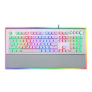 Aula L2098 RGB Mechanical Gaming Keyboard White - Computer Accessories