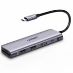 UGREEN 60384 USB-C Multifunction Hub 6 in 1 (HDMI + SD + TF + 2 USB 3.0 + PD)