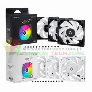 Tecware Omni P12 Triple Fan Pack aRGB 3in1 Case Fan Black/White - Cooling Systems